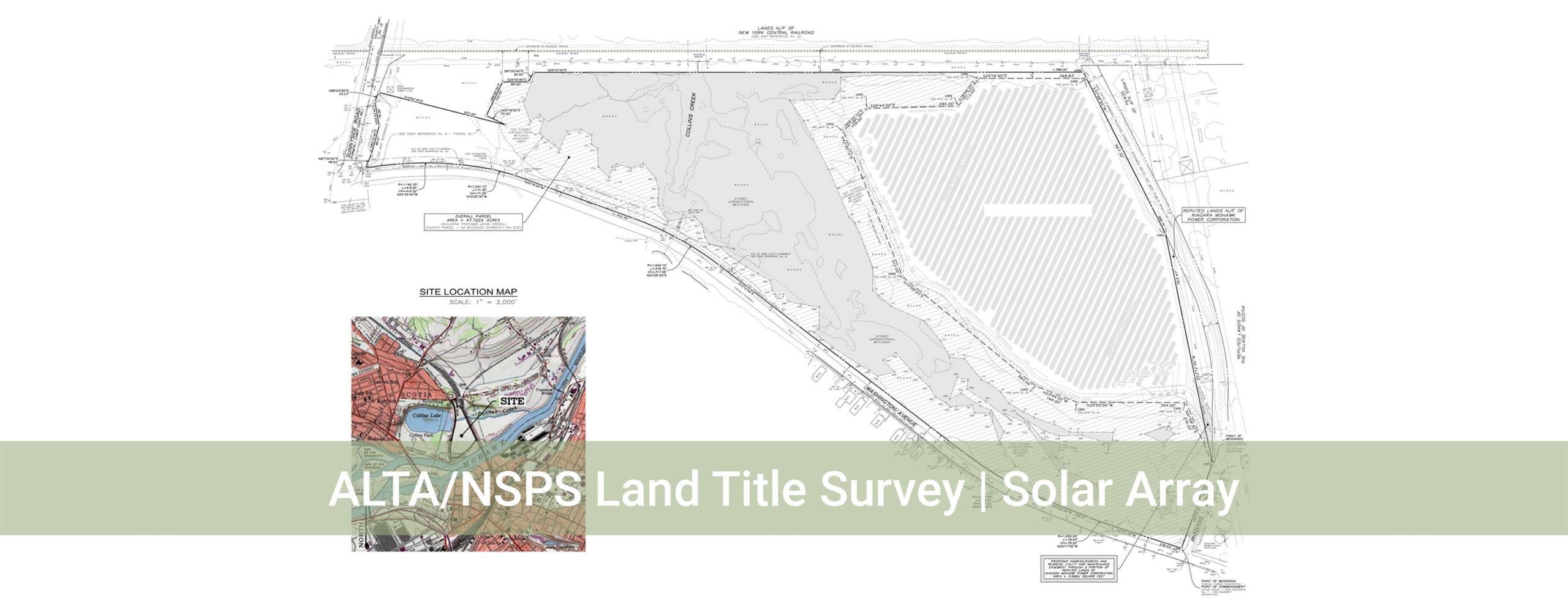 NSPA boundary surveys